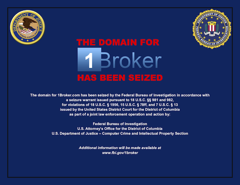 SEC, CFTC, FBI Take Action Against Bitcoin-Funded Securities Dealer 1Broker